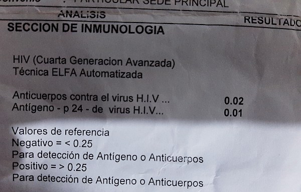 Examen VIH