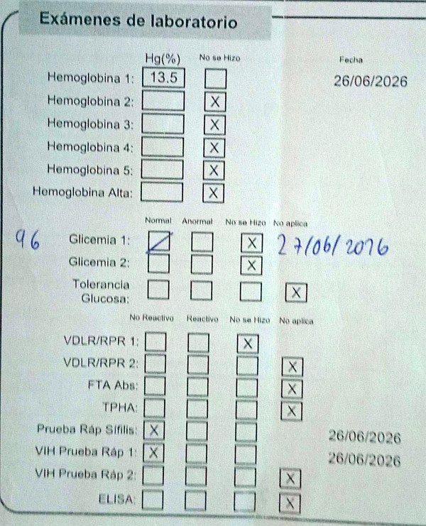 Examen VIH