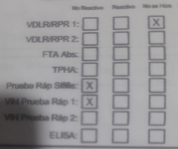 Examen VIH