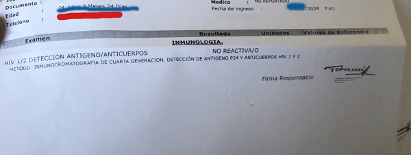 Examen VIH
