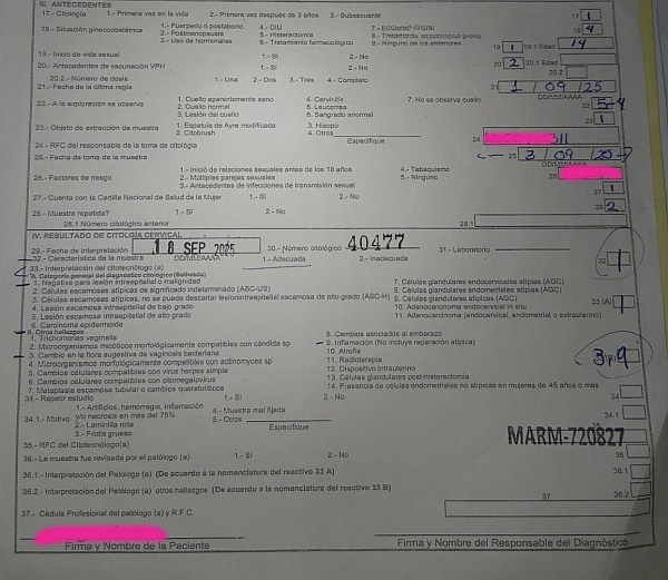 Examen VIH