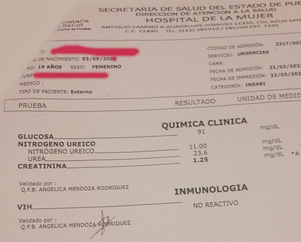 Examen VIH