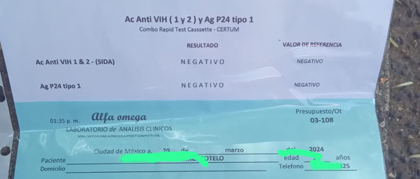 Examen VIH