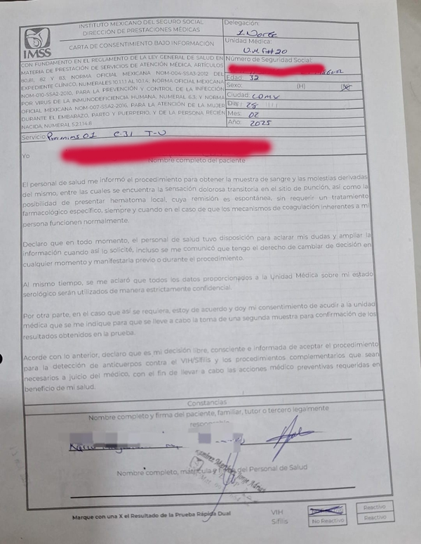 Examen VIH
